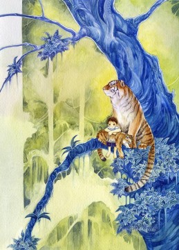 The Year of the Tiger Oil Paintings